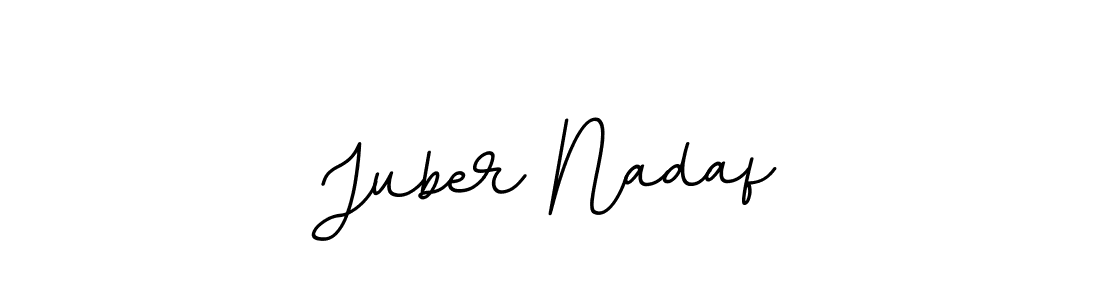 Similarly BallpointsItalic-DORy9 is the best handwritten signature design. Signature creator online .You can use it as an online autograph creator for name Juber Nadaf. Juber Nadaf signature style 11 images and pictures png