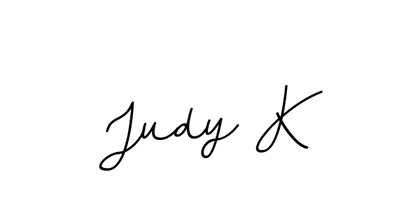 It looks lik you need a new signature style for name Judy K. Design unique handwritten (BallpointsItalic-DORy9) signature with our free signature maker in just a few clicks. Judy K signature style 11 images and pictures png