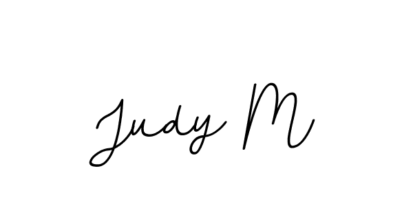 Create a beautiful signature design for name Judy M. With this signature (BallpointsItalic-DORy9) fonts, you can make a handwritten signature for free. Judy M signature style 11 images and pictures png