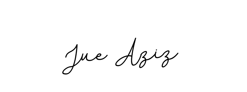 It looks lik you need a new signature style for name Jue Aziz. Design unique handwritten (BallpointsItalic-DORy9) signature with our free signature maker in just a few clicks. Jue Aziz signature style 11 images and pictures png