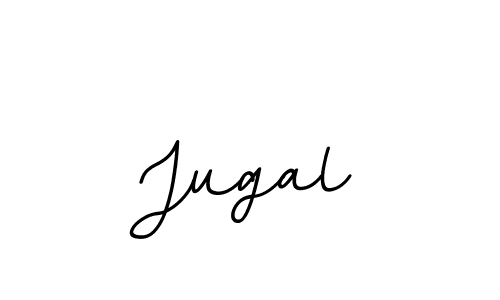 Design your own signature with our free online signature maker. With this signature software, you can create a handwritten (BallpointsItalic-DORy9) signature for name Jugal. Jugal signature style 11 images and pictures png