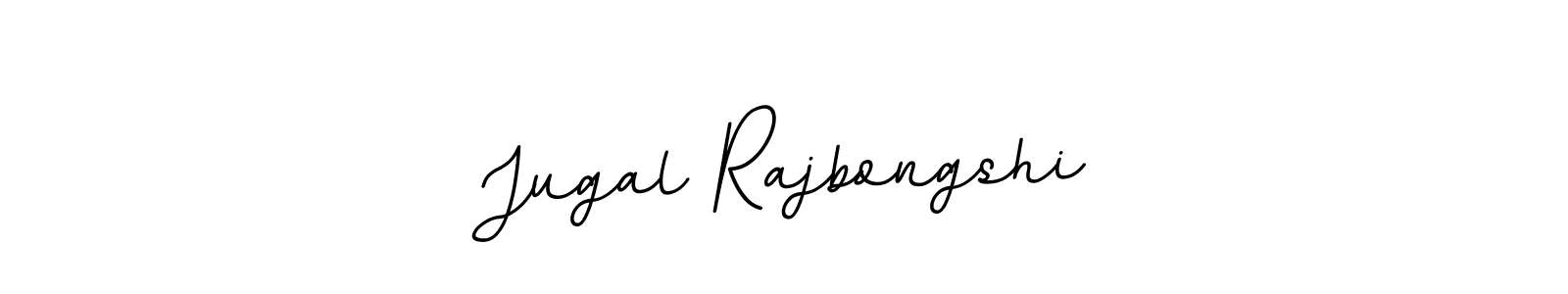 Make a beautiful signature design for name Jugal Rajbongshi. With this signature (BallpointsItalic-DORy9) style, you can create a handwritten signature for free. Jugal Rajbongshi signature style 11 images and pictures png