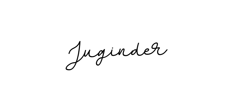 Design your own signature with our free online signature maker. With this signature software, you can create a handwritten (BallpointsItalic-DORy9) signature for name Juginder. Juginder signature style 11 images and pictures png