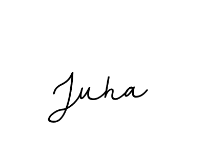 Design your own signature with our free online signature maker. With this signature software, you can create a handwritten (BallpointsItalic-DORy9) signature for name Juha. Juha signature style 11 images and pictures png