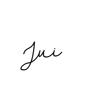 Design your own signature with our free online signature maker. With this signature software, you can create a handwritten (BallpointsItalic-DORy9) signature for name Jui. Jui signature style 11 images and pictures png