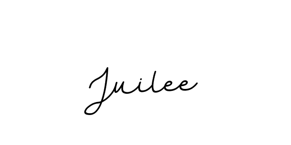 Juilee stylish signature style. Best Handwritten Sign (BallpointsItalic-DORy9) for my name. Handwritten Signature Collection Ideas for my name Juilee. Juilee signature style 11 images and pictures png