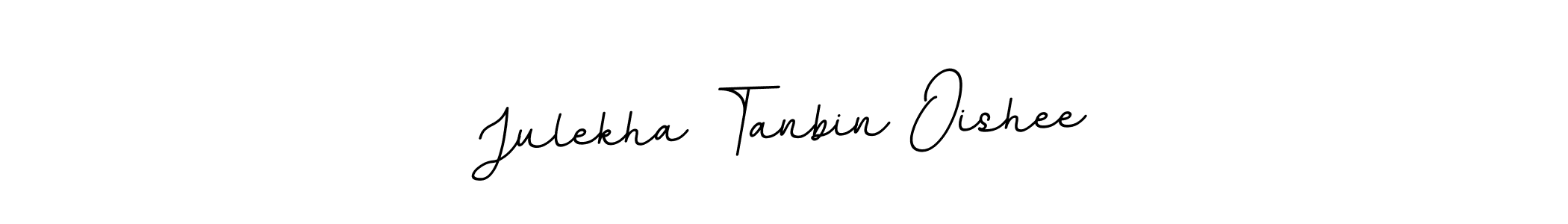 Julekha Tanbin Oishee stylish signature style. Best Handwritten Sign (BallpointsItalic-DORy9) for my name. Handwritten Signature Collection Ideas for my name Julekha Tanbin Oishee. Julekha Tanbin Oishee signature style 11 images and pictures png