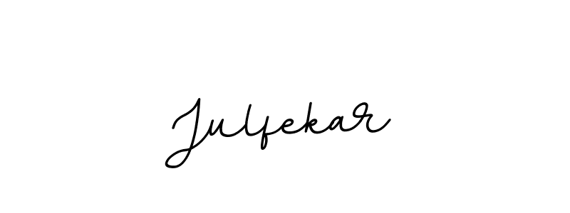 Julfekar stylish signature style. Best Handwritten Sign (BallpointsItalic-DORy9) for my name. Handwritten Signature Collection Ideas for my name Julfekar. Julfekar signature style 11 images and pictures png