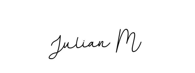 Check out images of Autograph of Julian M name. Actor Julian M Signature Style. BallpointsItalic-DORy9 is a professional sign style online. Julian M signature style 11 images and pictures png