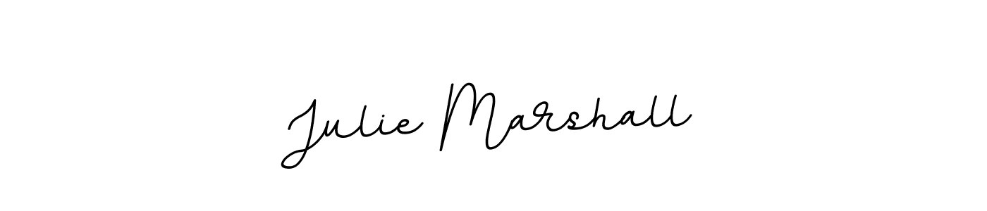 How to make Julie Marshall name signature. Use BallpointsItalic-DORy9 style for creating short signs online. This is the latest handwritten sign. Julie Marshall signature style 11 images and pictures png