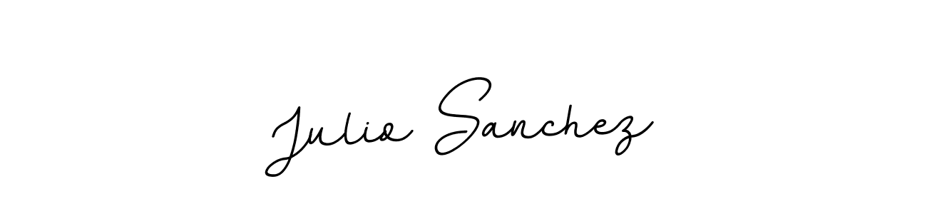 Design your own signature with our free online signature maker. With this signature software, you can create a handwritten (BallpointsItalic-DORy9) signature for name Julio Sanchez. Julio Sanchez signature style 11 images and pictures png