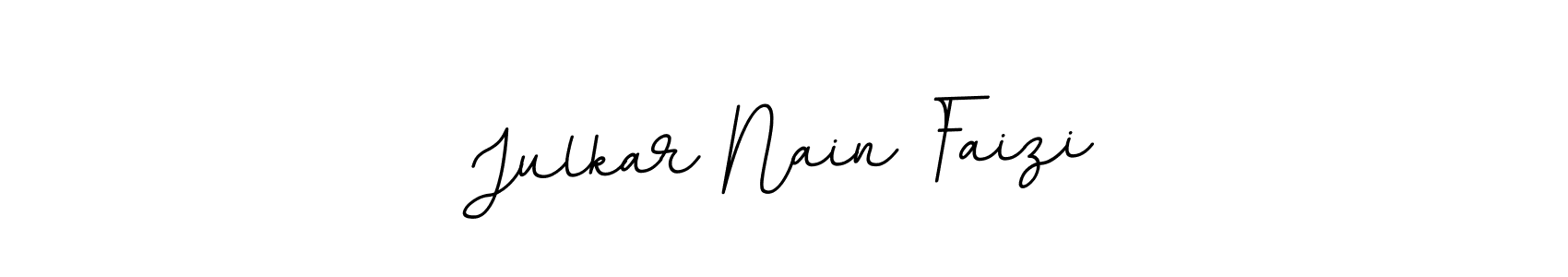 You should practise on your own different ways (BallpointsItalic-DORy9) to write your name (Julkar Nain Faizi) in signature. don't let someone else do it for you. Julkar Nain Faizi signature style 11 images and pictures png