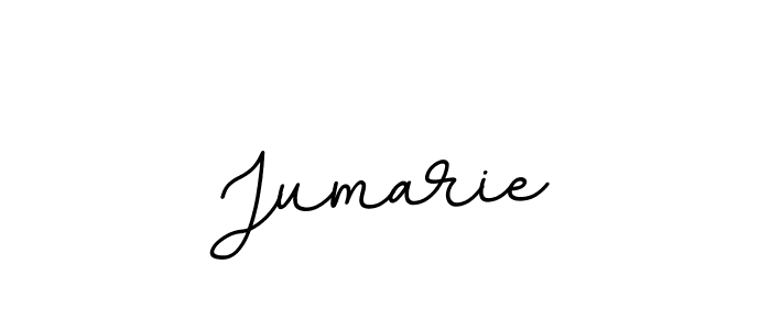 Design your own signature with our free online signature maker. With this signature software, you can create a handwritten (BallpointsItalic-DORy9) signature for name Jumarie. Jumarie signature style 11 images and pictures png