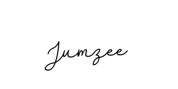 Create a beautiful signature design for name Jumzee. With this signature (BallpointsItalic-DORy9) fonts, you can make a handwritten signature for free. Jumzee signature style 11 images and pictures png