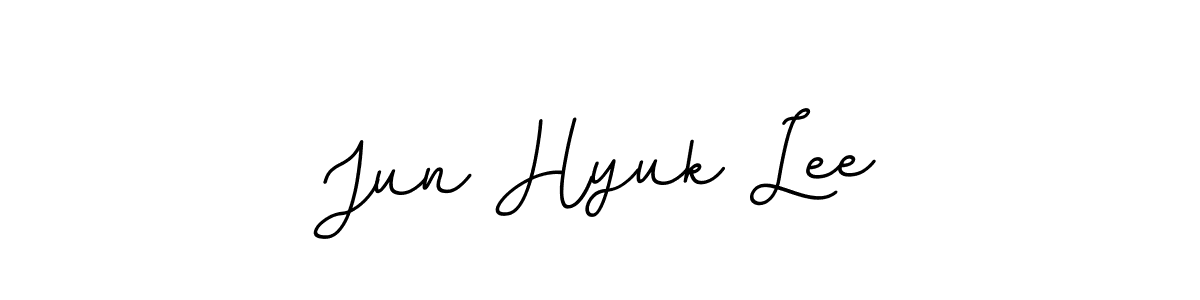 Also You can easily find your signature by using the search form. We will create Jun Hyuk Lee name handwritten signature images for you free of cost using BallpointsItalic-DORy9 sign style. Jun Hyuk Lee signature style 11 images and pictures png