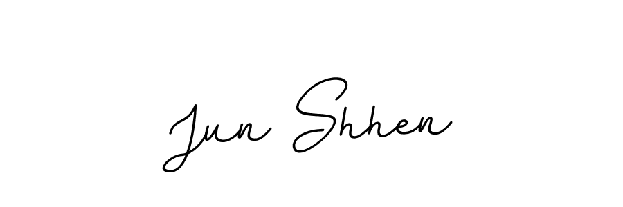 Once you've used our free online signature maker to create your best signature BallpointsItalic-DORy9 style, it's time to enjoy all of the benefits that Jun Shhen name signing documents. Jun Shhen signature style 11 images and pictures png