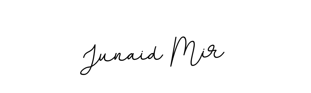 Make a beautiful signature design for name Junaid Mir. With this signature (BallpointsItalic-DORy9) style, you can create a handwritten signature for free. Junaid Mir signature style 11 images and pictures png