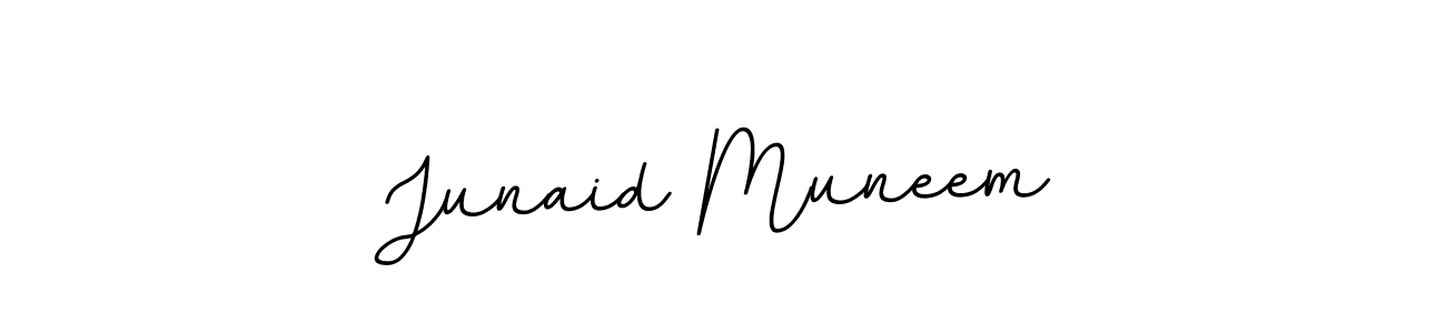 Also we have Junaid Muneem name is the best signature style. Create professional handwritten signature collection using BallpointsItalic-DORy9 autograph style. Junaid Muneem signature style 11 images and pictures png