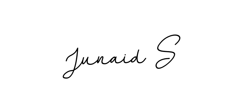 Make a beautiful signature design for name Junaid S. Use this online signature maker to create a handwritten signature for free. Junaid S signature style 11 images and pictures png