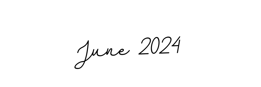 Create a beautiful signature design for name June 2024. With this signature (BallpointsItalic-DORy9) fonts, you can make a handwritten signature for free. June 2024 signature style 11 images and pictures png