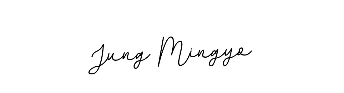 Similarly BallpointsItalic-DORy9 is the best handwritten signature design. Signature creator online .You can use it as an online autograph creator for name Jung Mingyo. Jung Mingyo signature style 11 images and pictures png