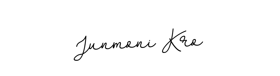 Make a beautiful signature design for name Junmoni Kro. Use this online signature maker to create a handwritten signature for free. Junmoni Kro signature style 11 images and pictures png