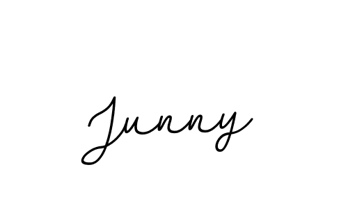 The best way (BallpointsItalic-DORy9) to make a short signature is to pick only two or three words in your name. The name Junny include a total of six letters. For converting this name. Junny signature style 11 images and pictures png