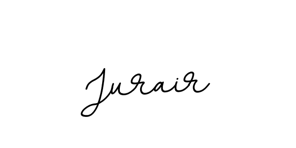 Use a signature maker to create a handwritten signature online. With this signature software, you can design (BallpointsItalic-DORy9) your own signature for name Jurair. Jurair signature style 11 images and pictures png