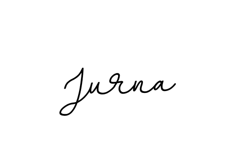 Create a beautiful signature design for name Jurna. With this signature (BallpointsItalic-DORy9) fonts, you can make a handwritten signature for free. Jurna signature style 11 images and pictures png