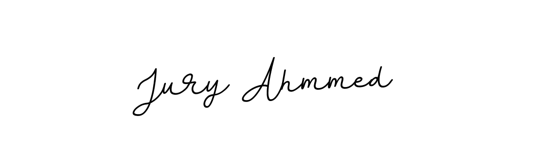 Make a beautiful signature design for name Jury Ahmmed. With this signature (BallpointsItalic-DORy9) style, you can create a handwritten signature for free. Jury Ahmmed signature style 11 images and pictures png