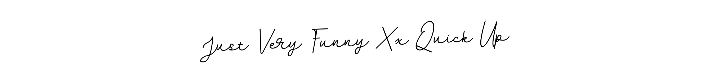 This is the best signature style for the Just Very Funny Xx Quick Up name. Also you like these signature font (BallpointsItalic-DORy9). Mix name signature. Just Very Funny Xx Quick Up signature style 11 images and pictures png