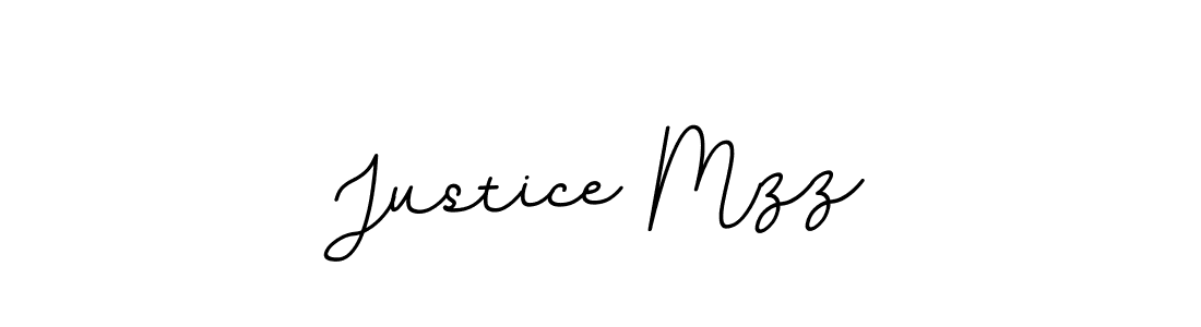 Create a beautiful signature design for name Justice Mzz. With this signature (BallpointsItalic-DORy9) fonts, you can make a handwritten signature for free. Justice Mzz signature style 11 images and pictures png