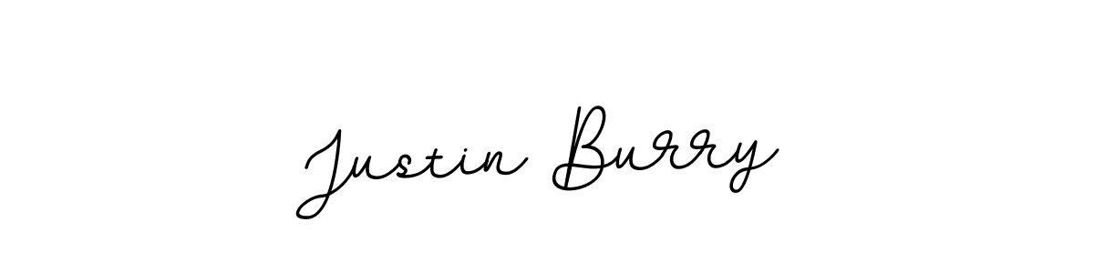 Create a beautiful signature design for name Justin Burry. With this signature (BallpointsItalic-DORy9) fonts, you can make a handwritten signature for free. Justin Burry signature style 11 images and pictures png