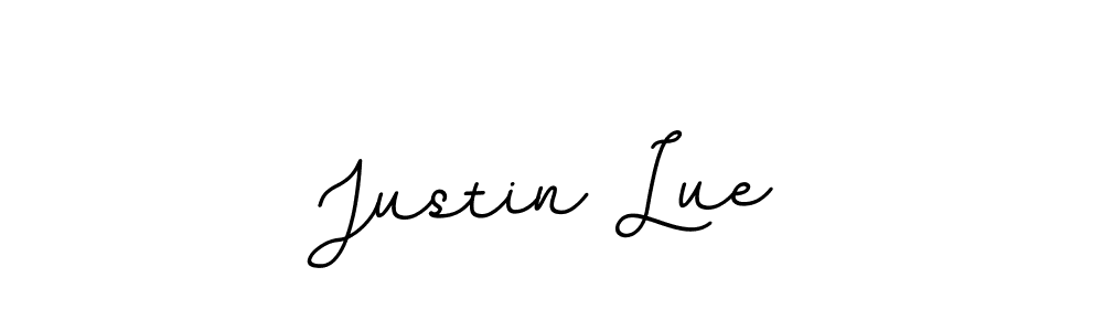 Use a signature maker to create a handwritten signature online. With this signature software, you can design (BallpointsItalic-DORy9) your own signature for name Justin Lue. Justin Lue signature style 11 images and pictures png