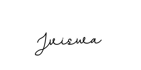The best way (BallpointsItalic-DORy9) to make a short signature is to pick only two or three words in your name. The name Jviswa include a total of six letters. For converting this name. Jviswa signature style 11 images and pictures png