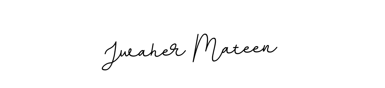 It looks lik you need a new signature style for name Jwaher Mateen. Design unique handwritten (BallpointsItalic-DORy9) signature with our free signature maker in just a few clicks. Jwaher Mateen signature style 11 images and pictures png