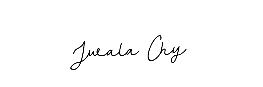 if you are searching for the best signature style for your name Jwala Chy. so please give up your signature search. here we have designed multiple signature styles  using BallpointsItalic-DORy9. Jwala Chy signature style 11 images and pictures png