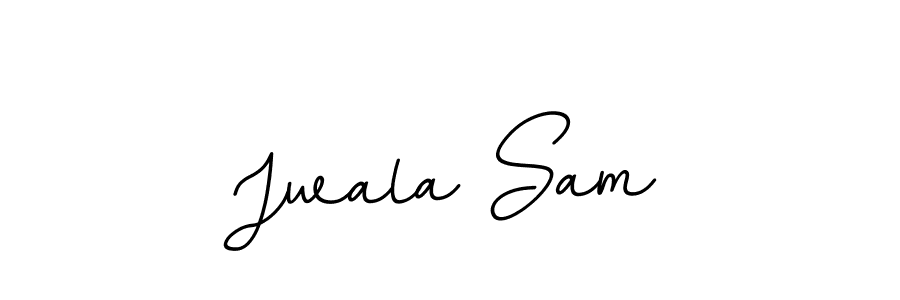 if you are searching for the best signature style for your name Jwala Sam. so please give up your signature search. here we have designed multiple signature styles  using BallpointsItalic-DORy9. Jwala Sam signature style 11 images and pictures png