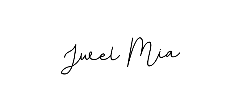 if you are searching for the best signature style for your name Jwel Mia. so please give up your signature search. here we have designed multiple signature styles  using BallpointsItalic-DORy9. Jwel Mia signature style 11 images and pictures png