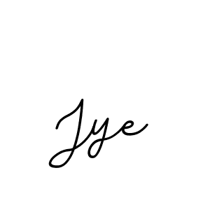 Make a beautiful signature design for name Jye. With this signature (BallpointsItalic-DORy9) style, you can create a handwritten signature for free. Jye signature style 11 images and pictures png