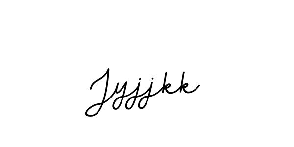 You should practise on your own different ways (BallpointsItalic-DORy9) to write your name (Jyjjkk) in signature. don't let someone else do it for you. Jyjjkk signature style 11 images and pictures png