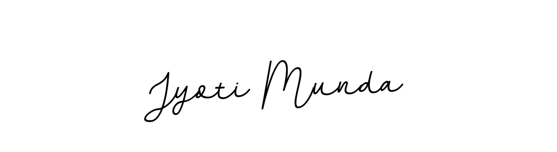 Design your own signature with our free online signature maker. With this signature software, you can create a handwritten (BallpointsItalic-DORy9) signature for name Jyoti Munda. Jyoti Munda signature style 11 images and pictures png