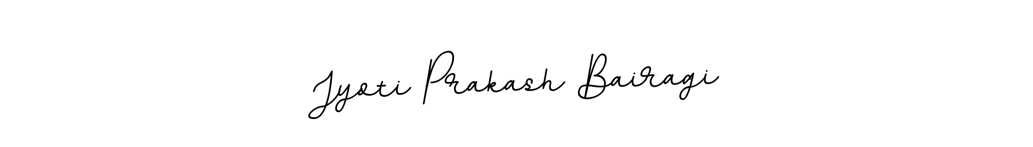 Make a beautiful signature design for name Jyoti Prakash Bairagi. With this signature (BallpointsItalic-DORy9) style, you can create a handwritten signature for free. Jyoti Prakash Bairagi signature style 11 images and pictures png