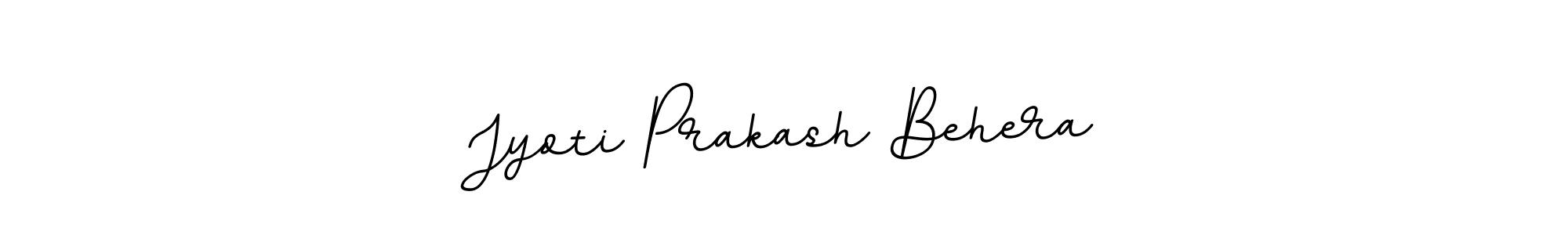 Design your own signature with our free online signature maker. With this signature software, you can create a handwritten (BallpointsItalic-DORy9) signature for name Jyoti Prakash Behera. Jyoti Prakash Behera signature style 11 images and pictures png
