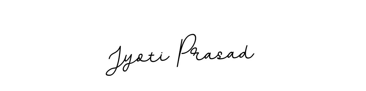 Make a beautiful signature design for name Jyoti Prasad. With this signature (BallpointsItalic-DORy9) style, you can create a handwritten signature for free. Jyoti Prasad signature style 11 images and pictures png