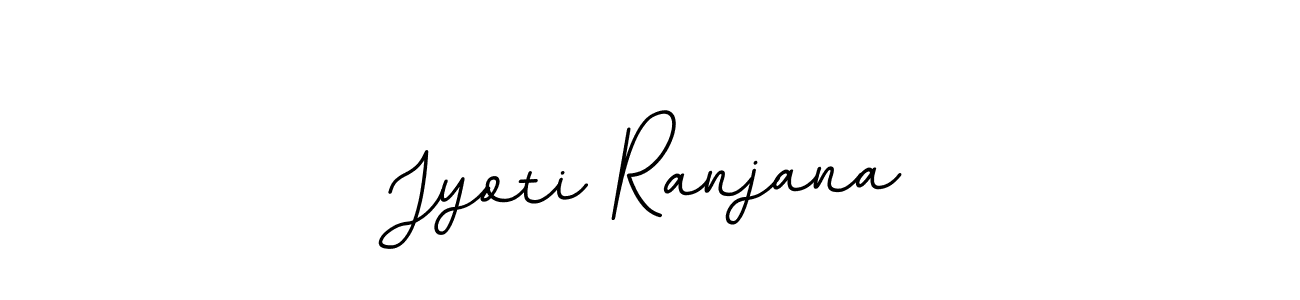 Jyoti Ranjana stylish signature style. Best Handwritten Sign (BallpointsItalic-DORy9) for my name. Handwritten Signature Collection Ideas for my name Jyoti Ranjana. Jyoti Ranjana signature style 11 images and pictures png