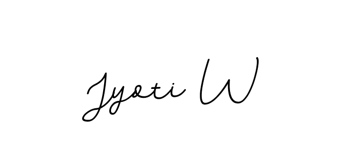 Make a beautiful signature design for name Jyoti W. Use this online signature maker to create a handwritten signature for free. Jyoti W signature style 11 images and pictures png