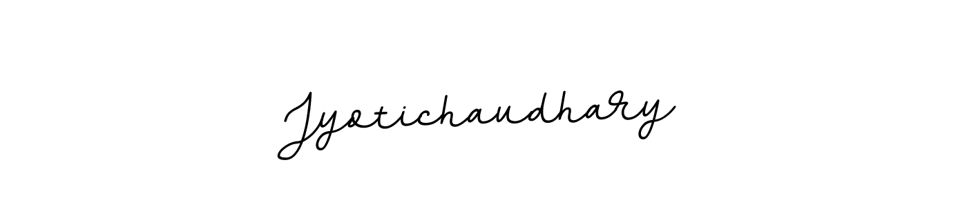 Create a beautiful signature design for name Jyotichaudhary. With this signature (BallpointsItalic-DORy9) fonts, you can make a handwritten signature for free. Jyotichaudhary signature style 11 images and pictures png