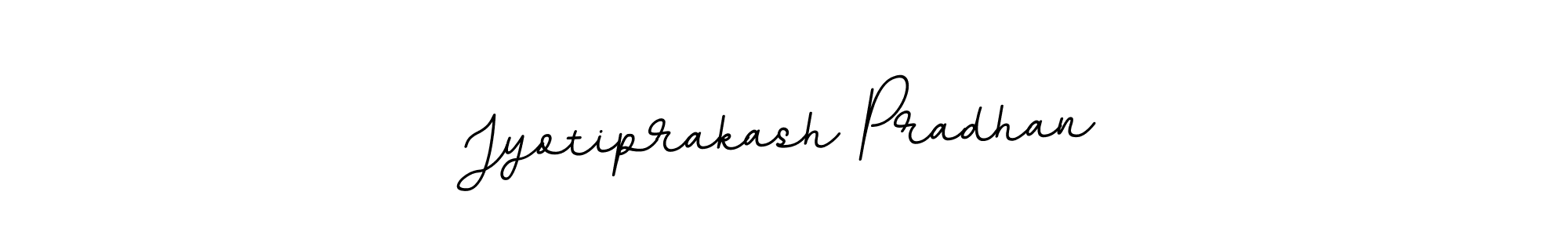 Create a beautiful signature design for name Jyotiprakash Pradhan. With this signature (BallpointsItalic-DORy9) fonts, you can make a handwritten signature for free. Jyotiprakash Pradhan signature style 11 images and pictures png