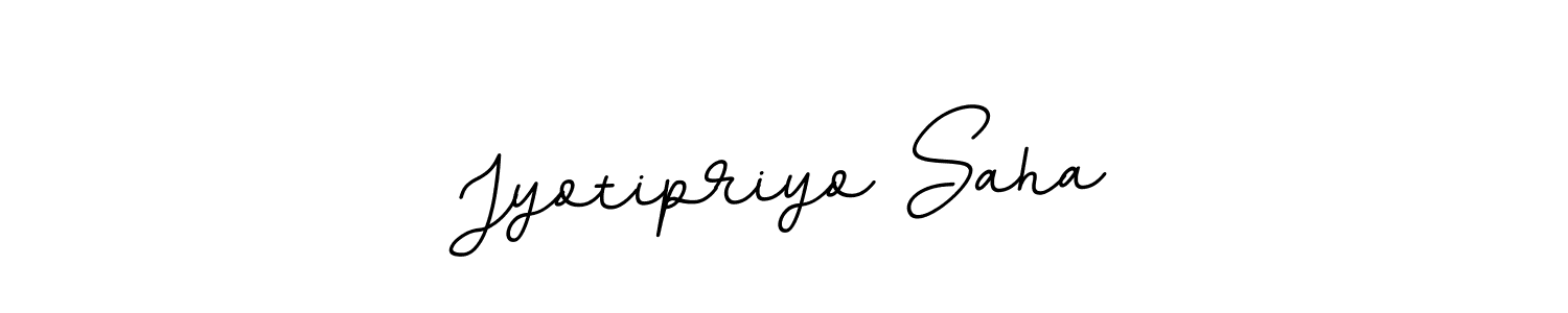 if you are searching for the best signature style for your name Jyotipriyo Saha. so please give up your signature search. here we have designed multiple signature styles  using BallpointsItalic-DORy9. Jyotipriyo Saha signature style 11 images and pictures png